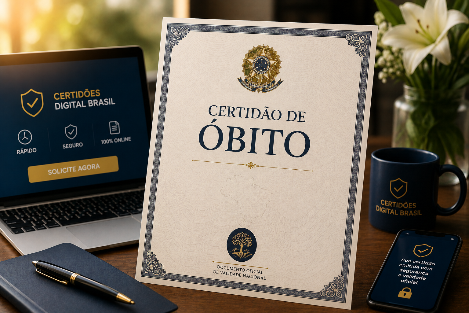 Certidão de Óbito: como solicitar corretamente e por que escolher a Certidões Digital Brasil